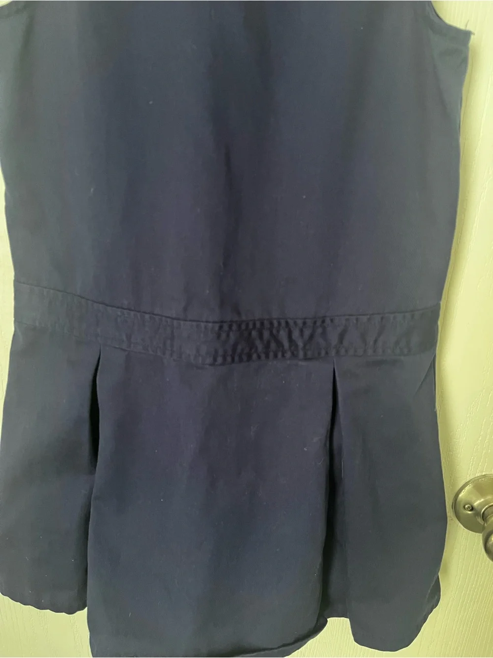 Vintage 2017 Gymboree Navy Play Proof Uniform Dress Size 8